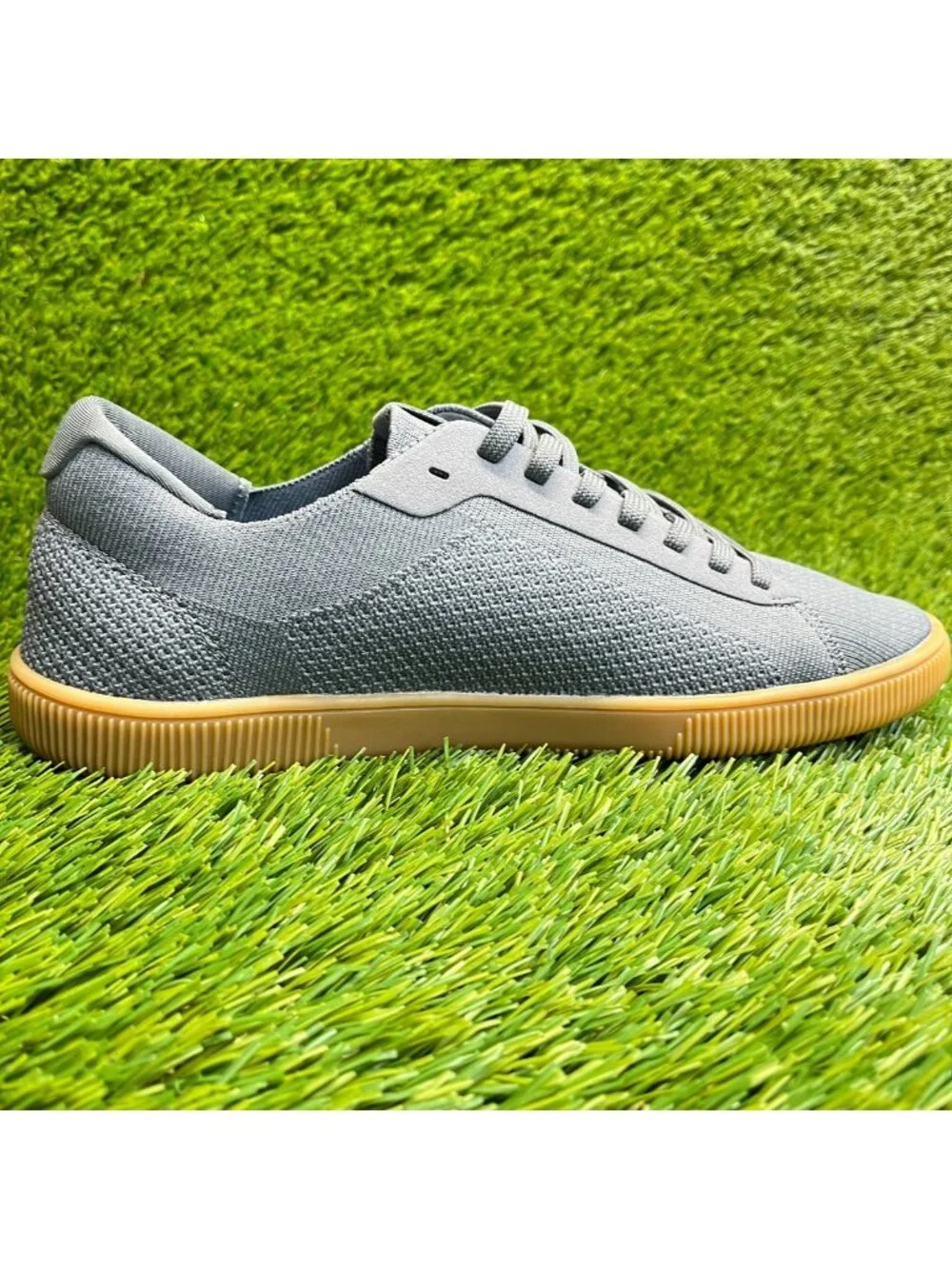Flux Footwear Adapt Trainer Gray Gum Mens Size 9.5 Athletic Knit Shoes Sneakers - Picture 4 of 10